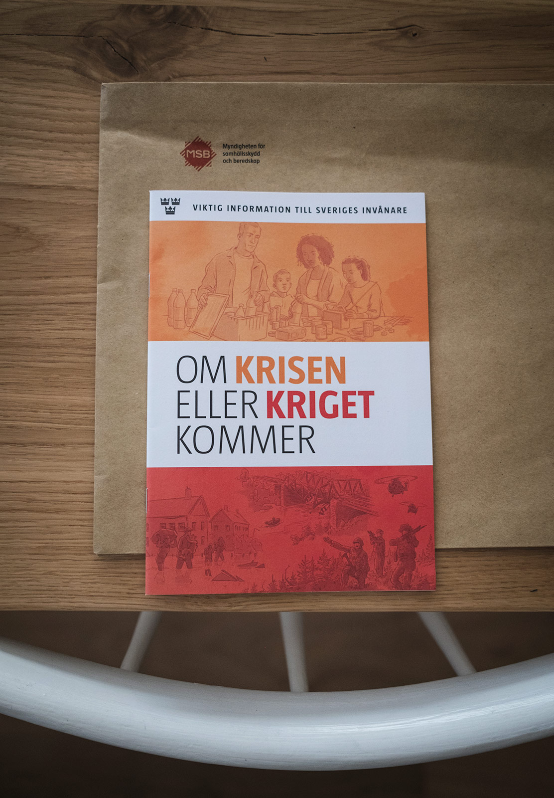 Swedish crisis booklet