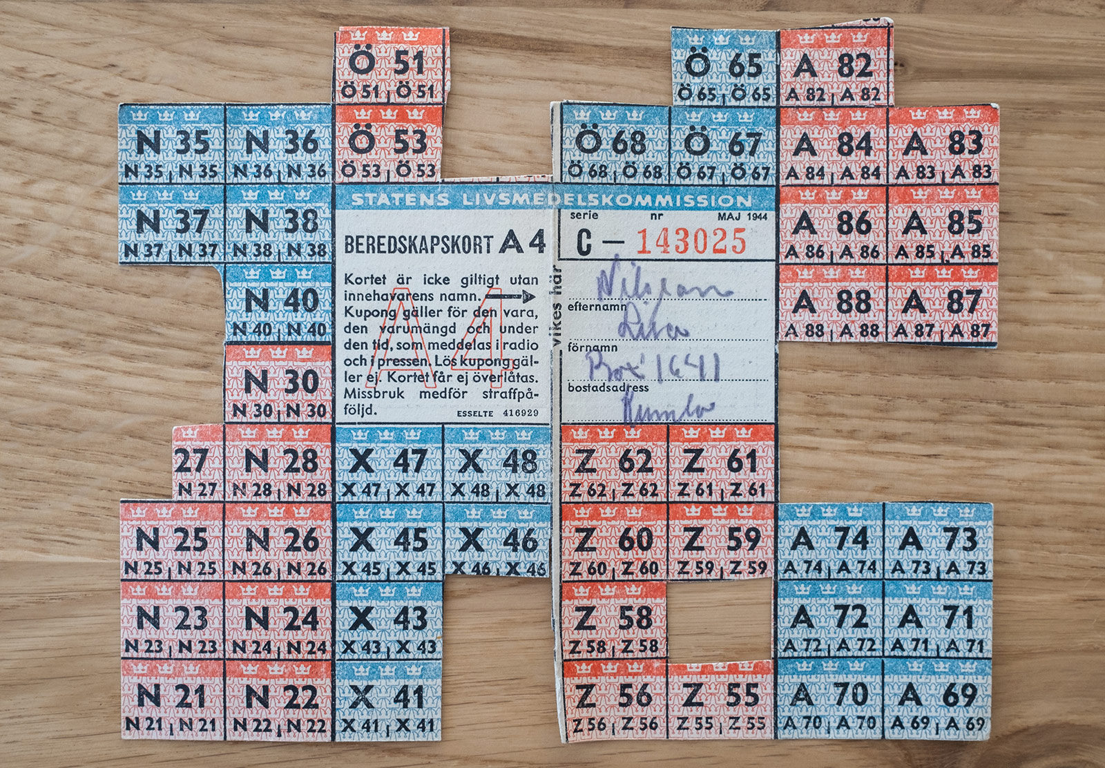 Cut coupons