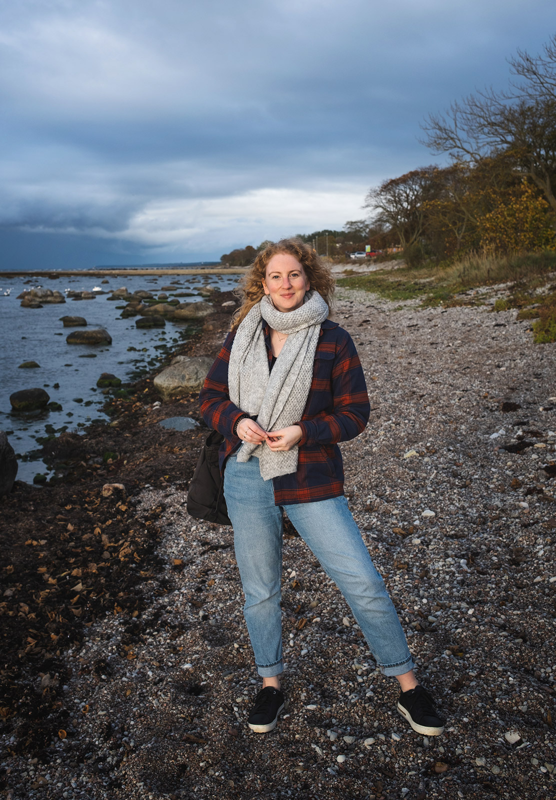 Me standing on the beach