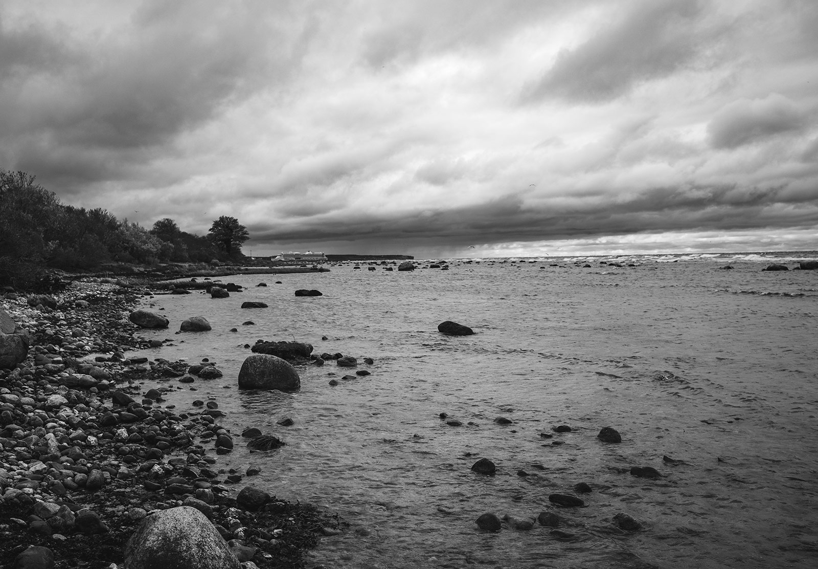 Rocks in the sea