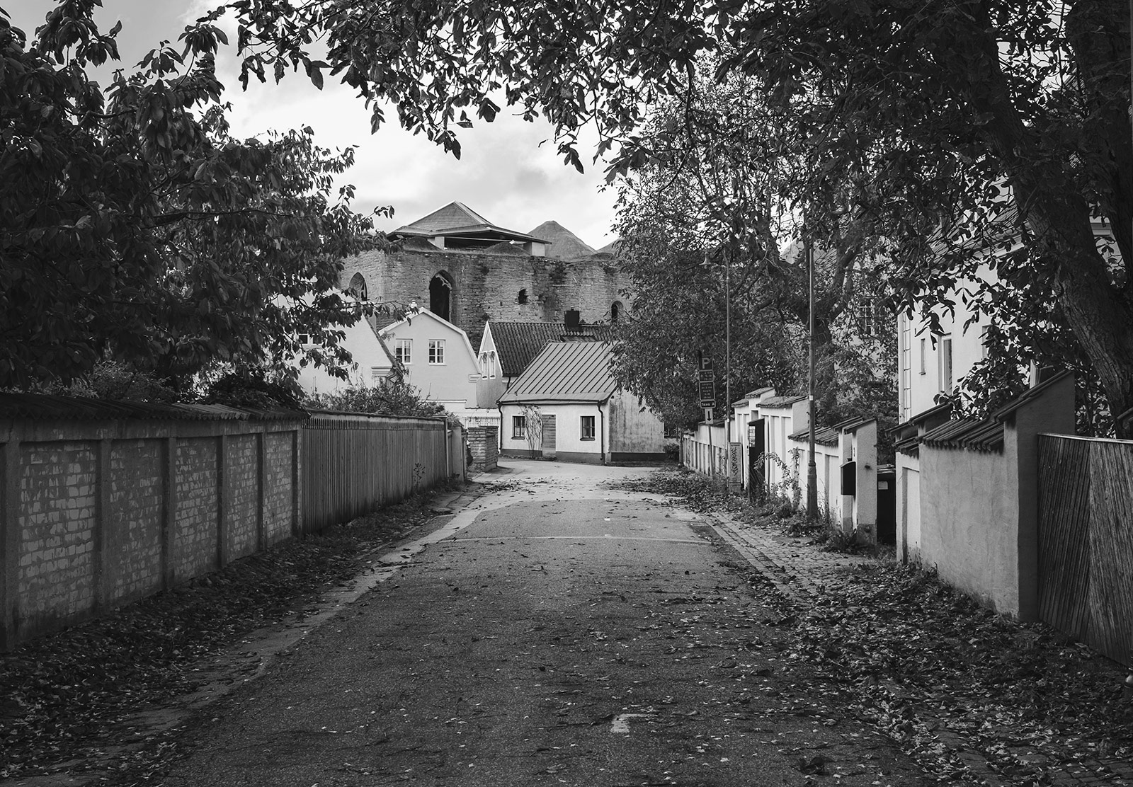 Cobbled street
