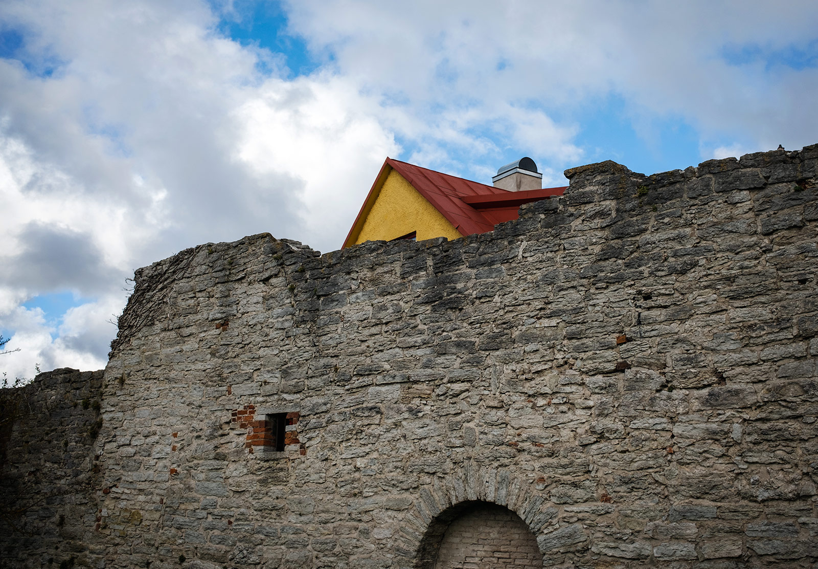 Stone wall