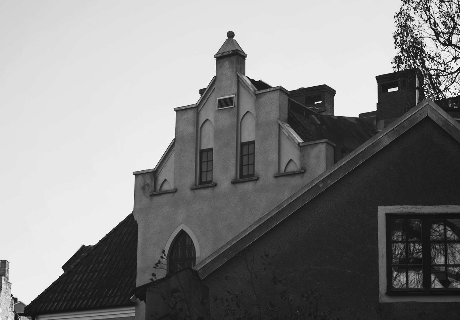 Stepped rooftop