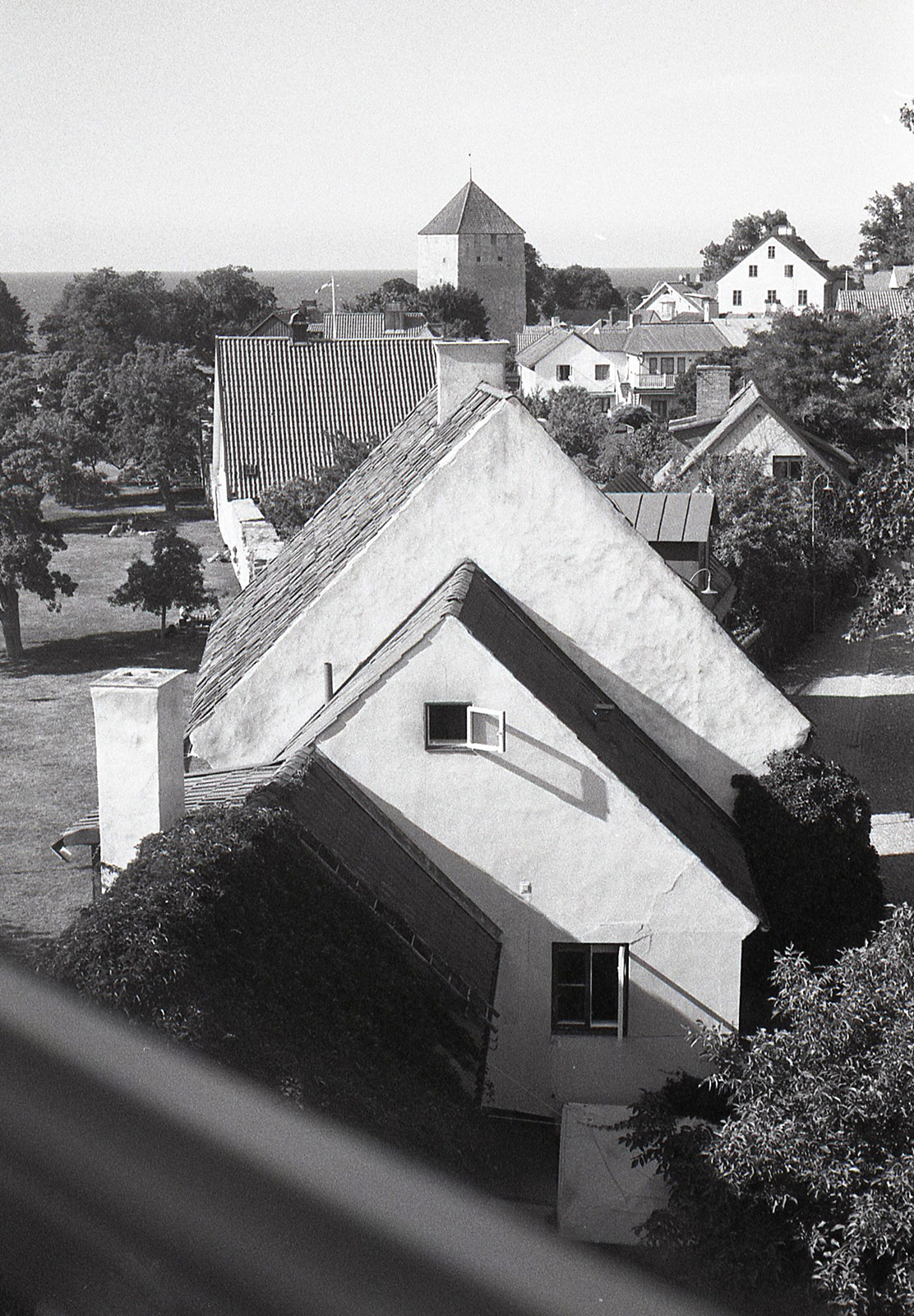 Old rooftops