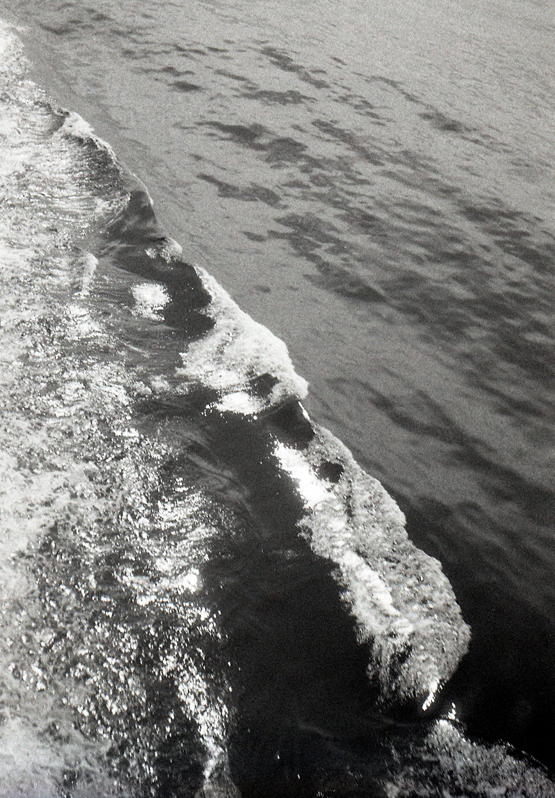 View of wave from above