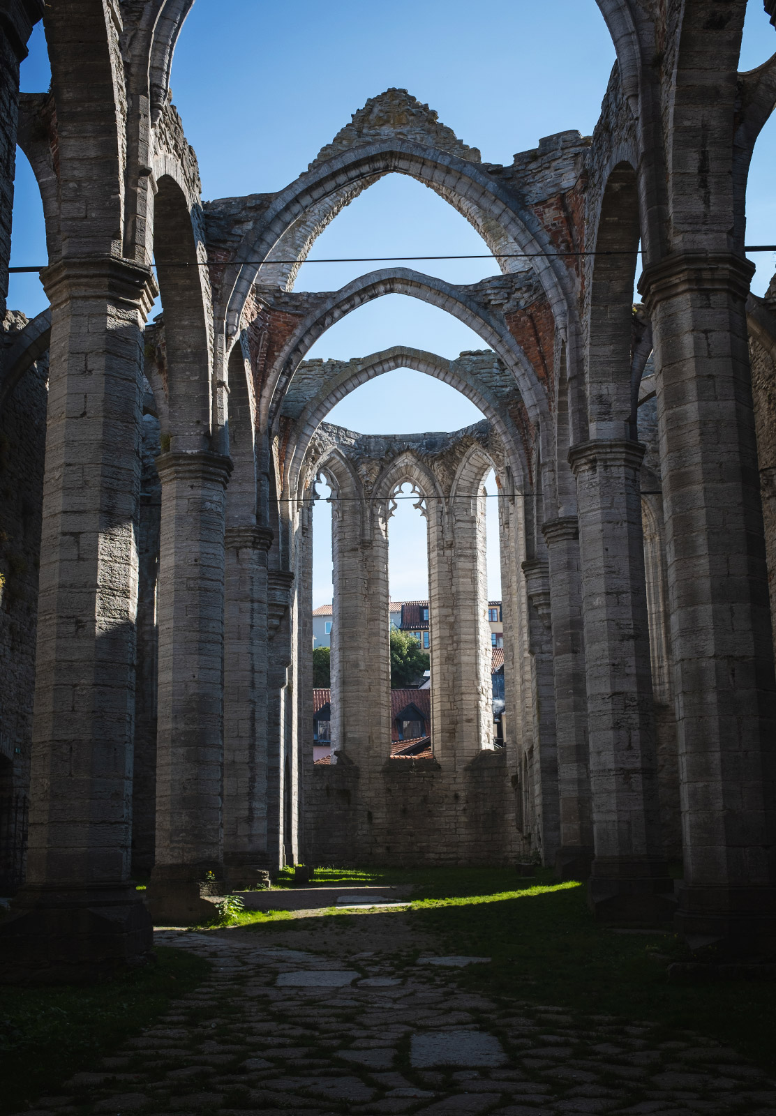 Old church ruins