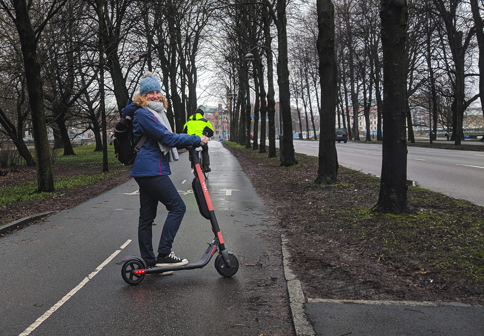 Me on scooter