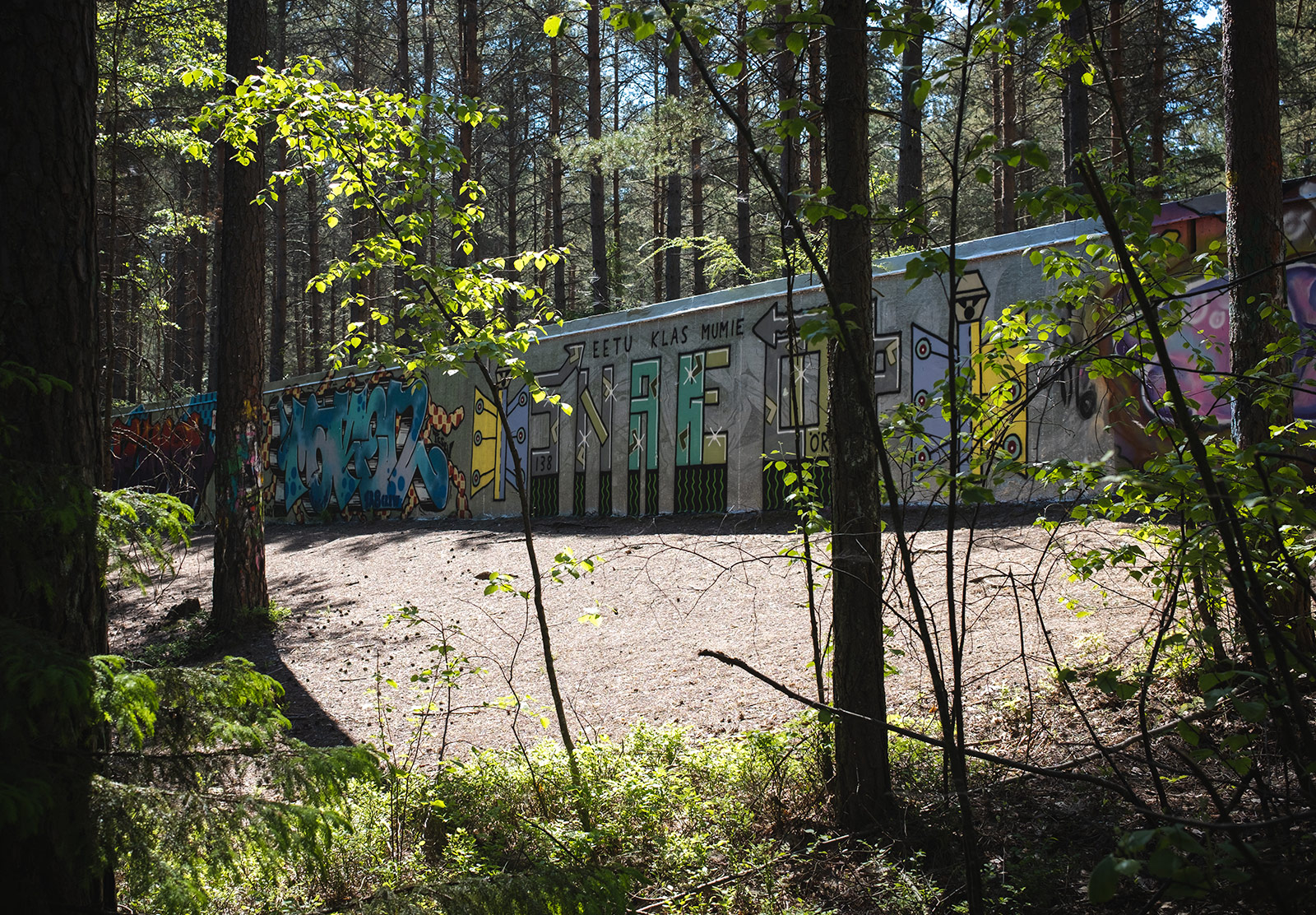 Graffiti on a wall