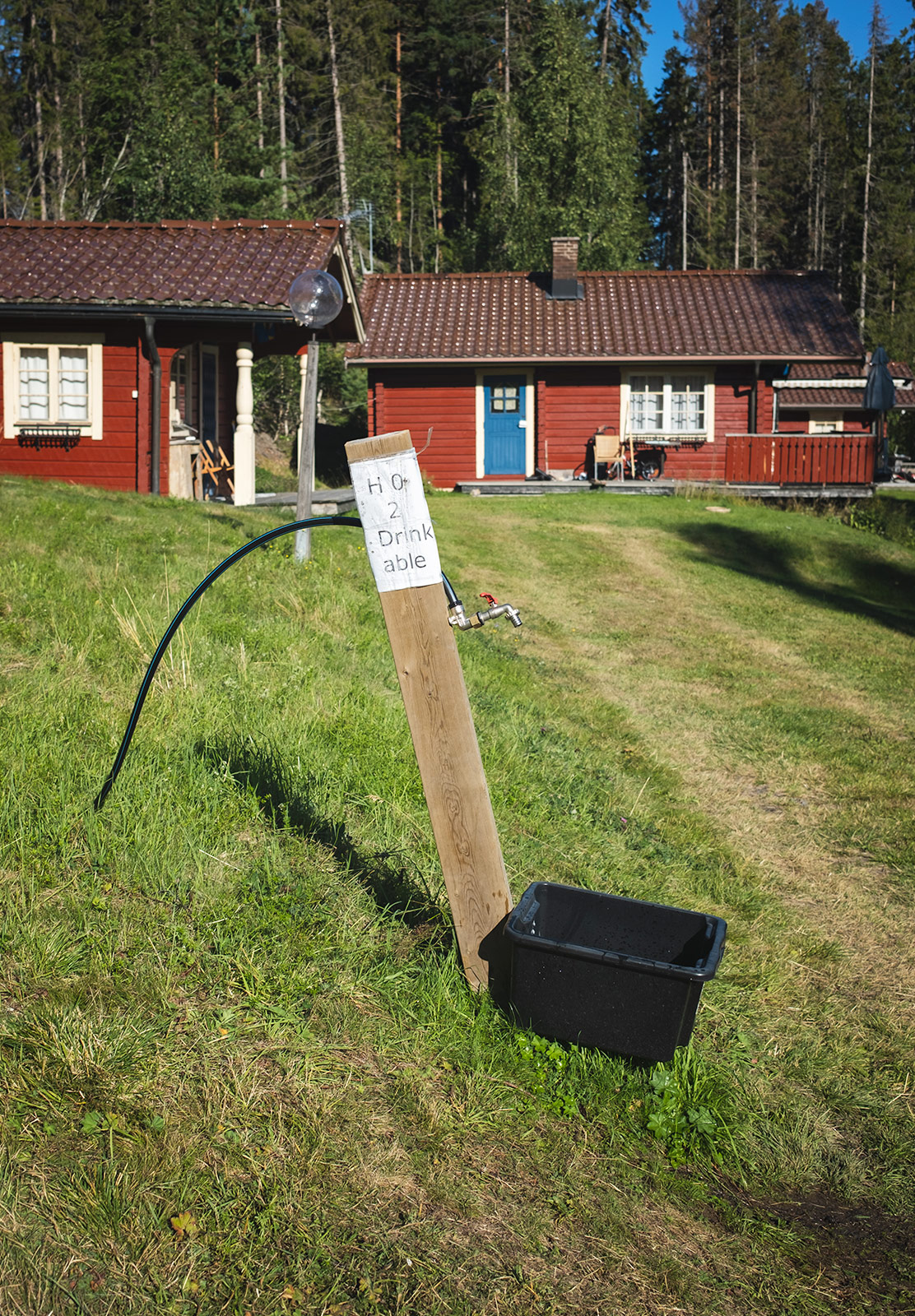 Outdoor water tap