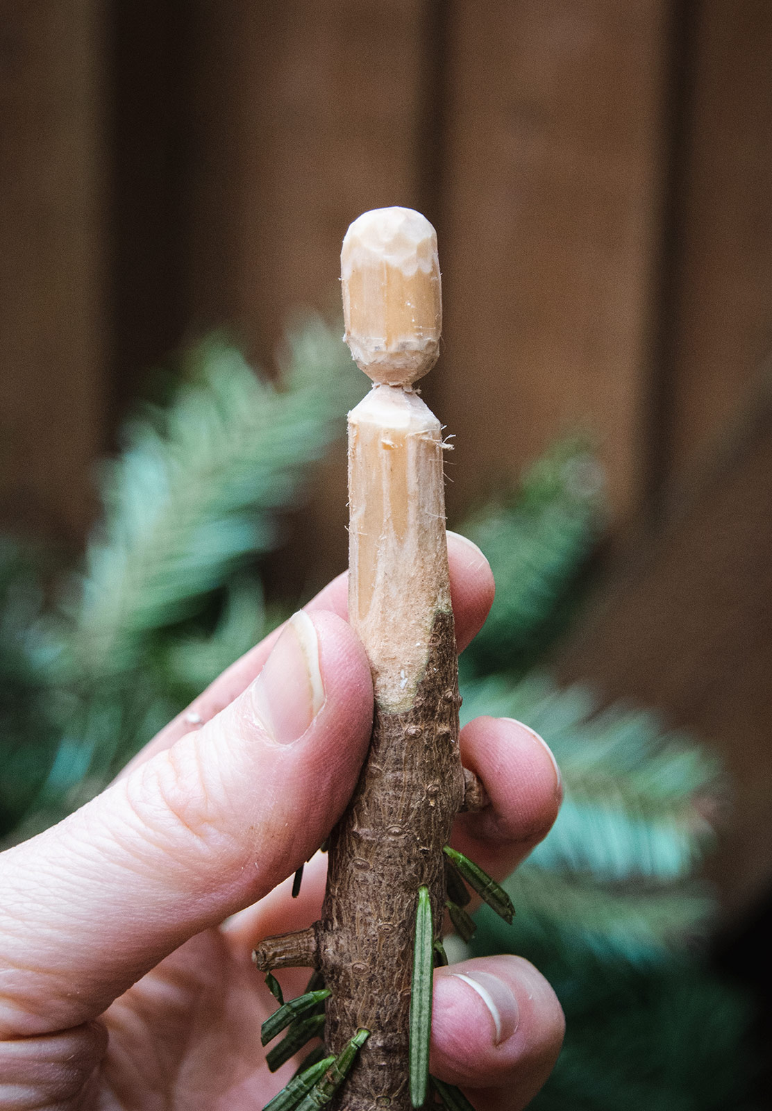 Bead on a stick