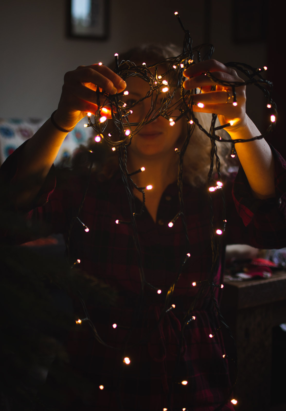 Christmas tree lights
