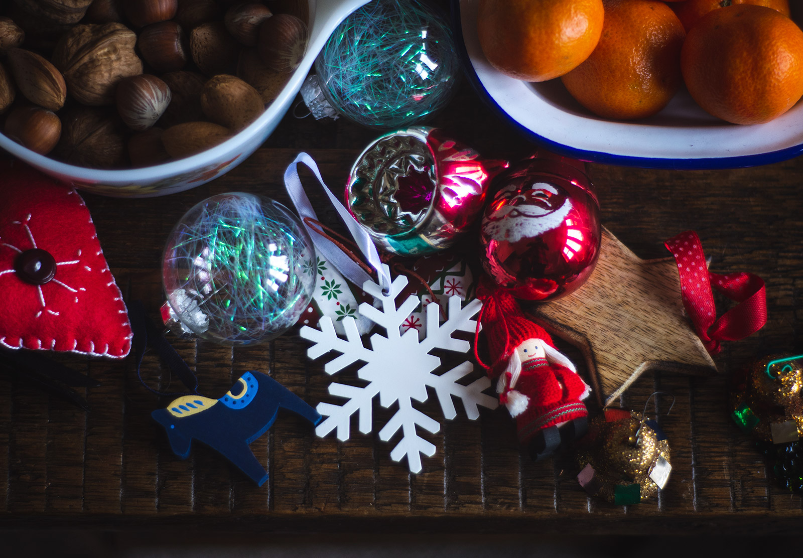 Assortment of ornaments