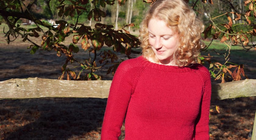 Red Flax Pullover