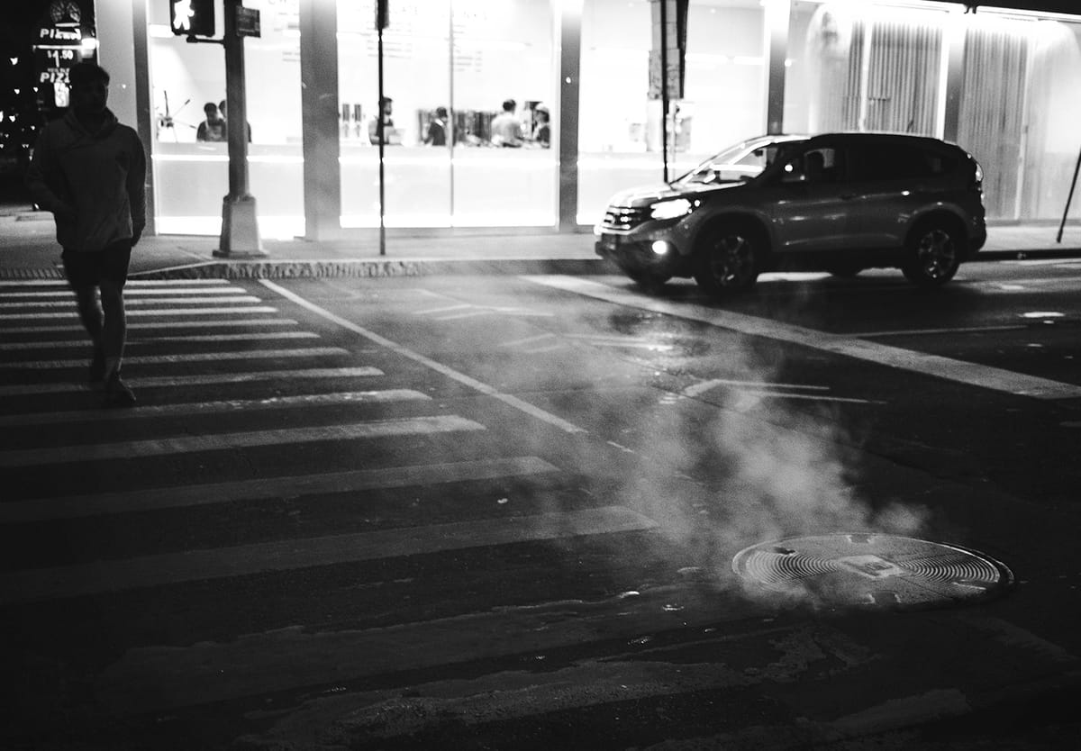 Steaming drain