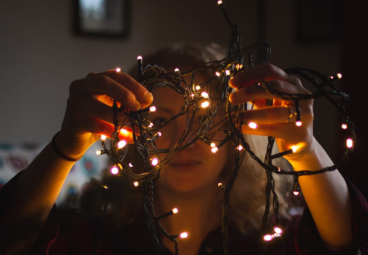 Christmas tree lights