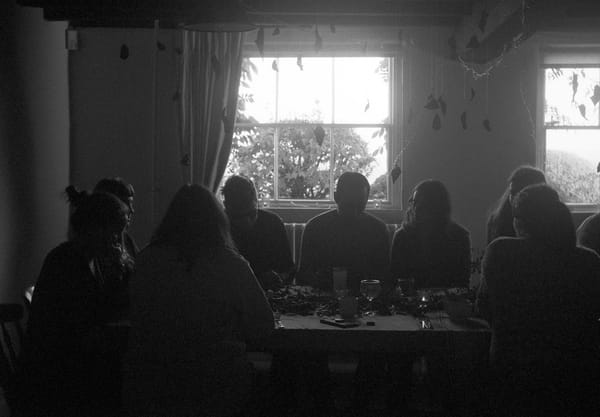 Group at table