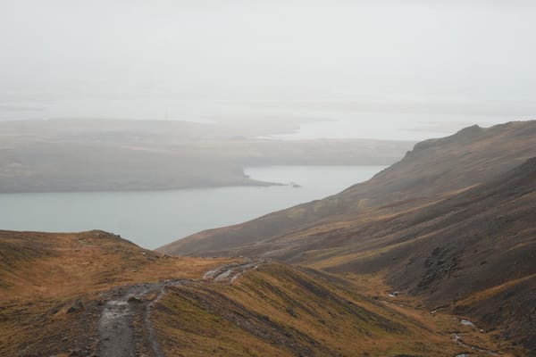View towards Reykjavík