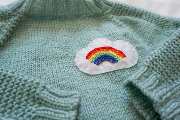 Close up knitted jumper