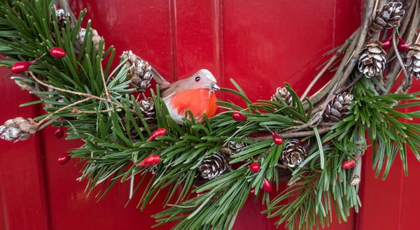 Natural wreath