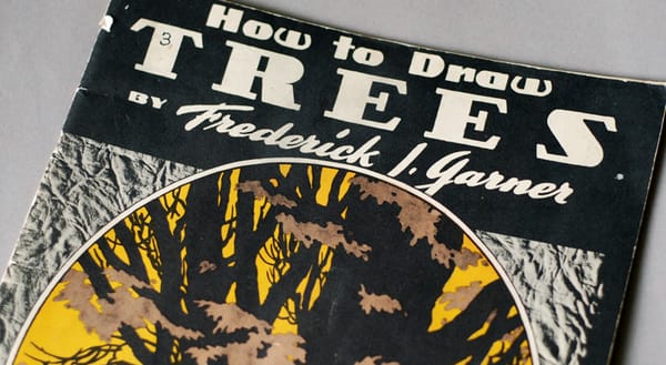 Old How to Draw Trees book cover