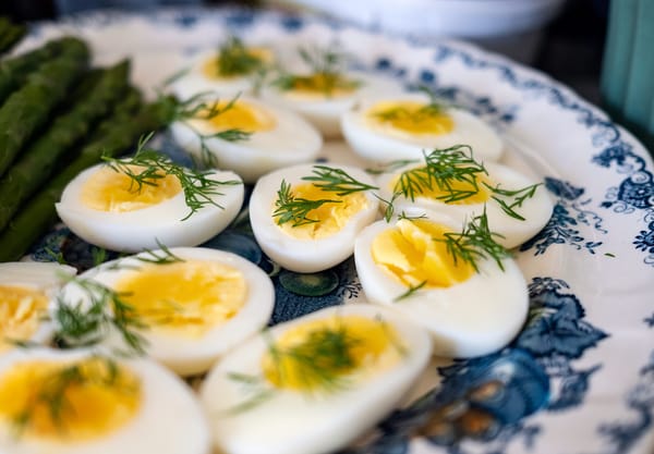 Plate of eggs