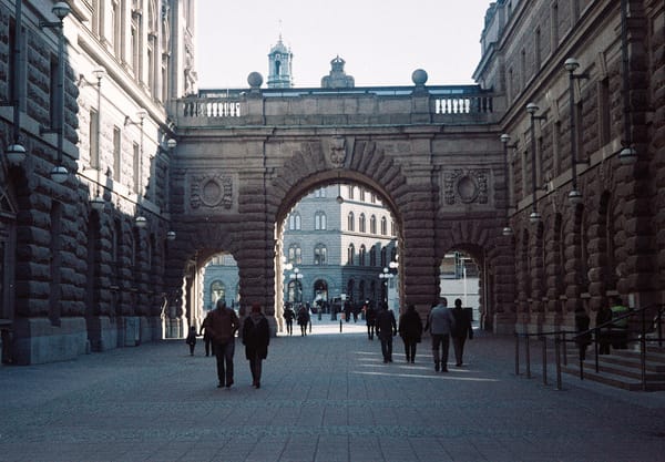 Stone archway