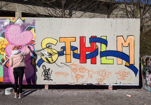 Stockholm graffiti
